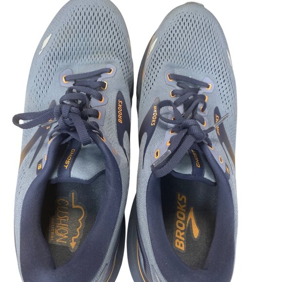 Brooks Ghost 15  Mens Blue Running Shoes Sneakes Sz 11.5D SKU 9416 - Picture 13 of 16